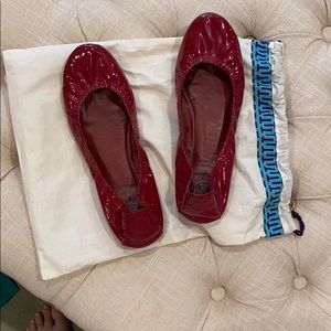 Tory Burch Eddie patent flats